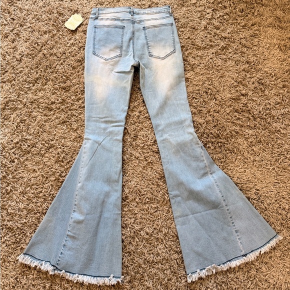 Altar'd State Denim - Altar'd State Light Blue Wide Leg Jeans